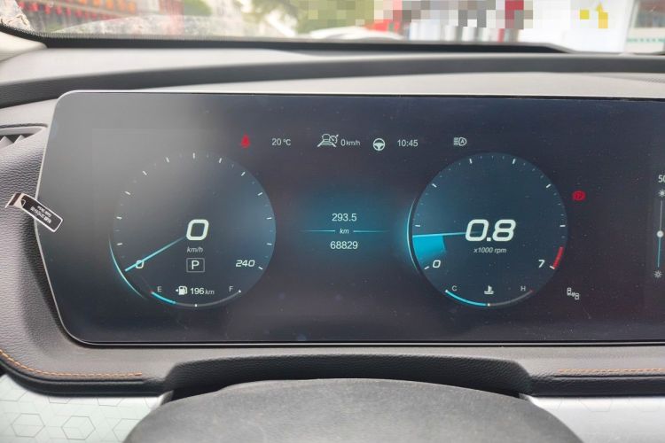 Used BAIC Beijing X7 2020 1.5TD DCT Leading Edition Instrument Cluster