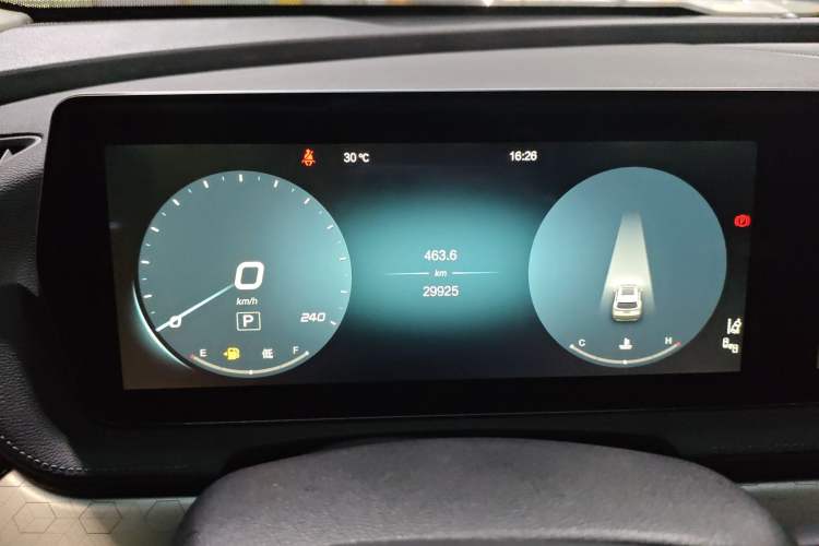 Used BAIC Beijing X7 2020 1.5TD DCT Trendy Edition Odometer Close Up