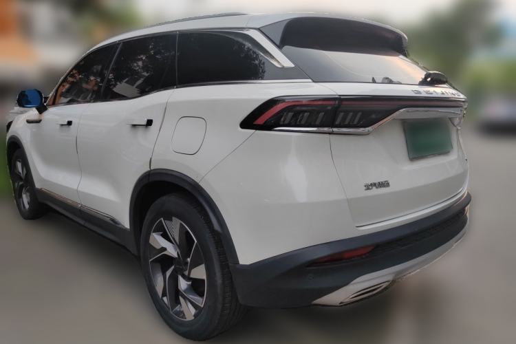 Used BAIC Beijing X7 2020 1.5TD DCT Leading Edition Rear Left 45 Deg