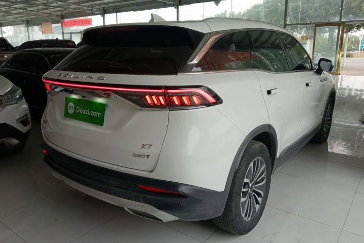 Used BAIC Beijing X7 2020 1.5TD DCT ZhiShang Edition Rear Right 45 Deg