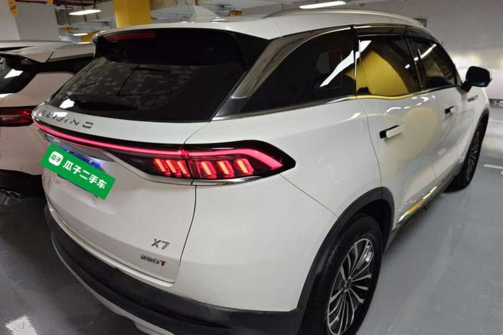 Used BAIC Beijing X7 2020 1.5TD DCT ZhiShang Edition Rear Right 45 Deg