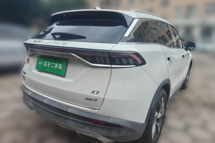 Used BAIC Beijing X7 2020 1.5TD DCT Trendy Edition Rear Right 45 Deg