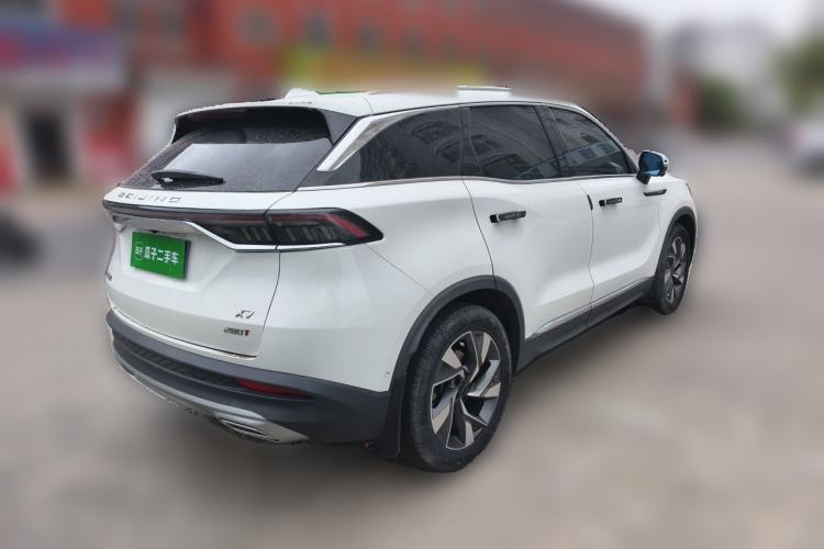 Used BAIC Beijing X7 2020 1.5TD DCT Leading Edition Rear Right 45 Deg