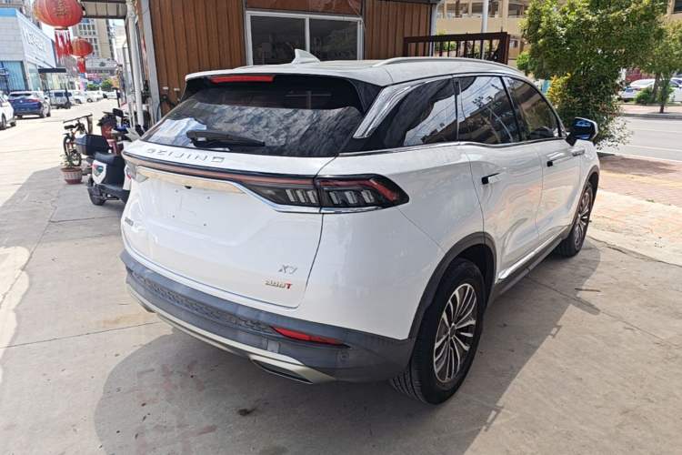 Used BAIC Beijing X7 2020 1.5TD DCT ZhiShang Edition Rear Right 45 Deg