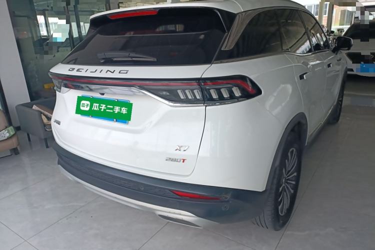 Used BAIC Beijing X7 2020 1.5TD DCT ZhiShang Edition Rear Right 45 Deg