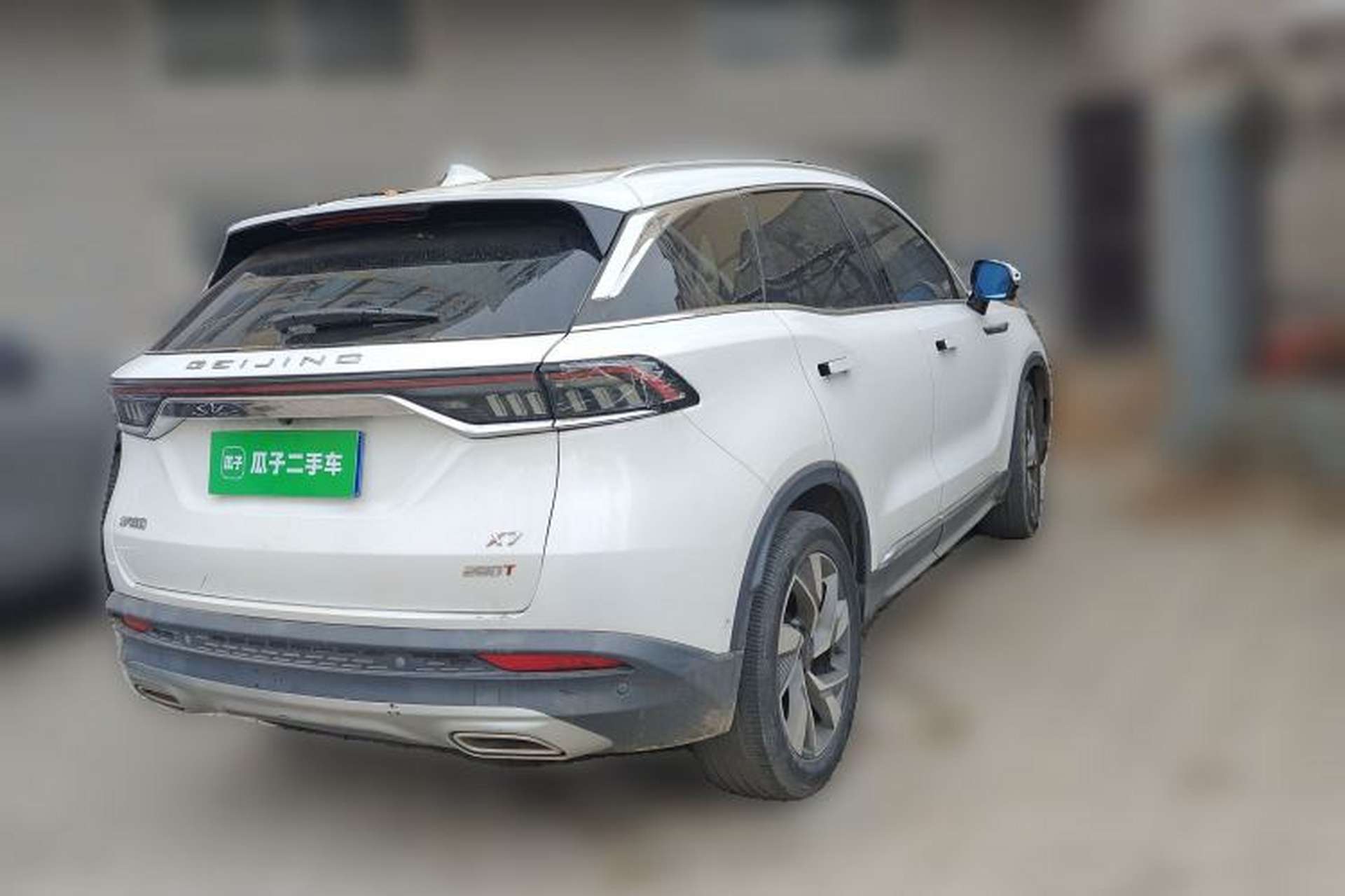 Used BAIC Beijing X7 2020 1.5TD DCT Leading Edition Rear Right 45 Deg