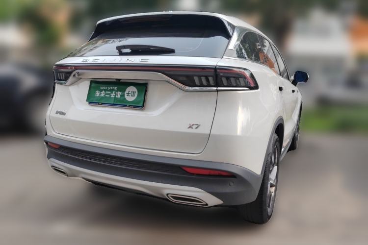Used BAIC Beijing X7 2020 1.5TD DCT Leading Edition Rear Right 45 Deg