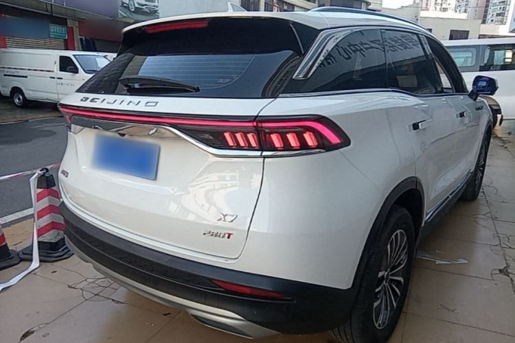 Used BAIC Beijing X7 2020 1.5TD DCT ZhiShang Edition Rear Right 45 Deg