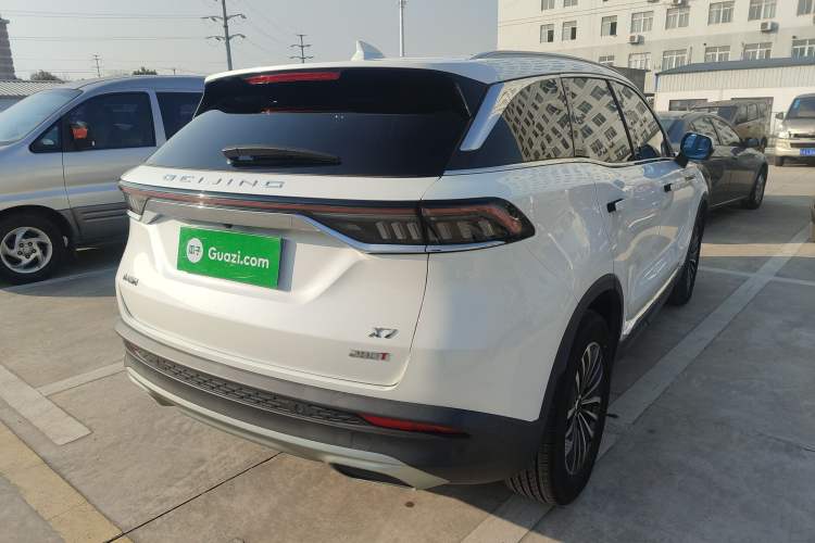 Used BAIC Beijing X7 2020 1.5TD DCT New Year Limited Edition Rear Right 45 Deg
