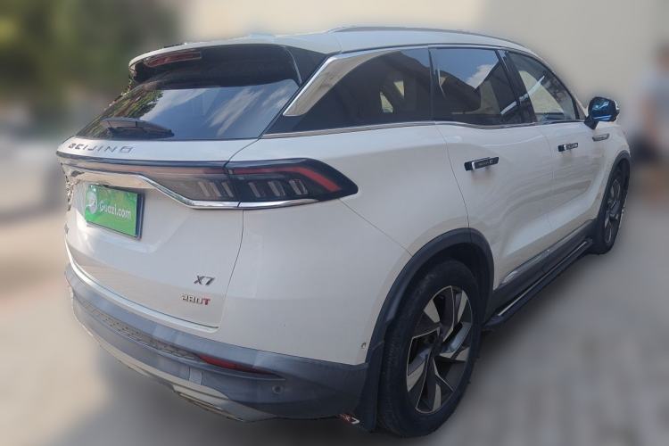 Used BAIC Beijing X7 2020 1.5TD DCT Leading Edition Rear Right 45 Deg