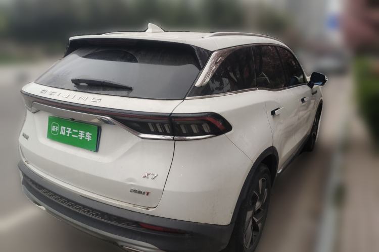 Used BAIC Beijing X7 2020 1.5TD DCT Leading Edition Rear Right 45 Deg