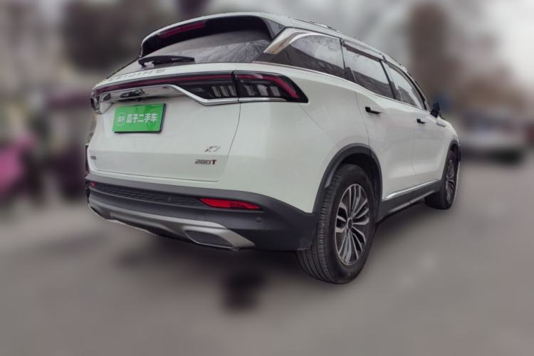 Used BAIC Beijing X7 2020 1.5TD DCT ZhiShang Edition Rear Right 45 Deg