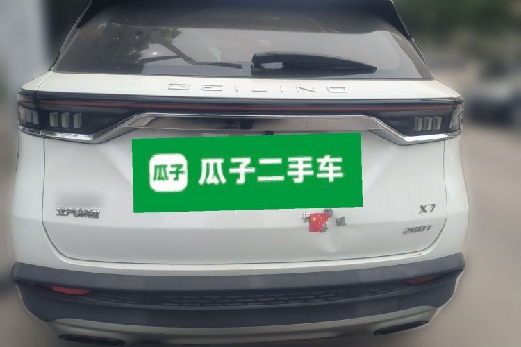 Used BAIC Beijing X7 2020 1.5TD DCT ZhiShang Edition Rear