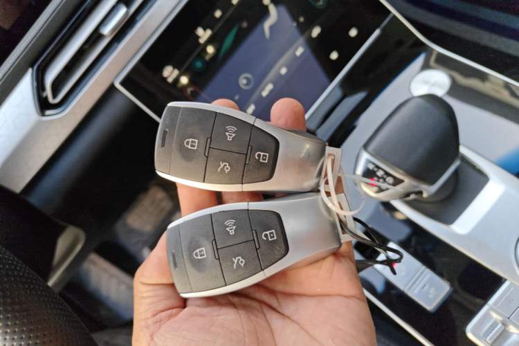 Used BAIC Beijing X7 2020 1.5TD DCT Trendy Edition Vehicle Key