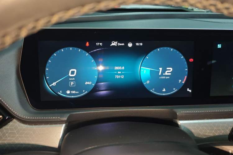 Used BAIC Beijing X7 2022 1.5TD DCT Victory Edition Instrument Cluster