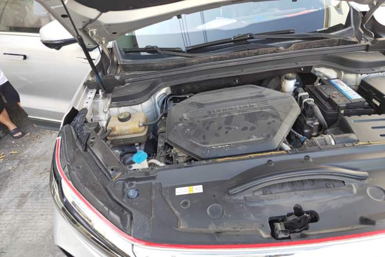 Used BAIC Beijing X7 2022 1.5TD DCT ZhiShang Edition Engine Bay Right