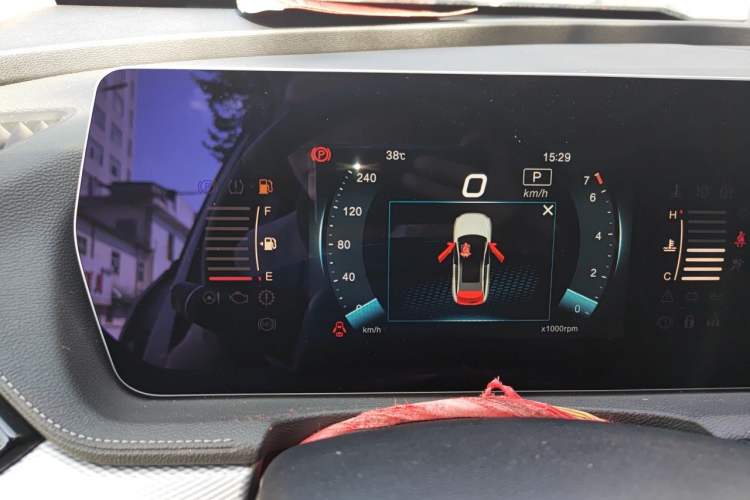 Used BAIC Beijing X7 2022 1.5TD DCT ZhiShang Edition Instrument Cluster