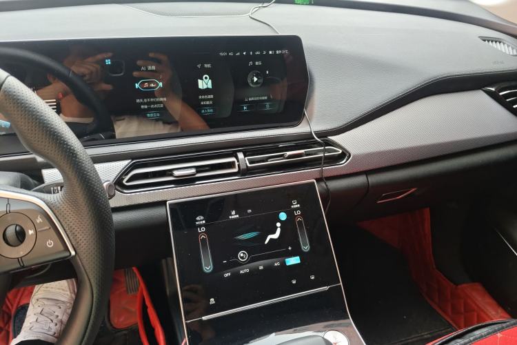 Used BAIC Beijing X7 2022 1.5TD DCT ZhiShang Edition Audio And AC Panel