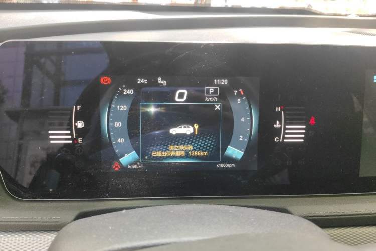 Used BAIC Beijing X7 2022 1.5TD DCT Trendy Edition Instrument Cluster