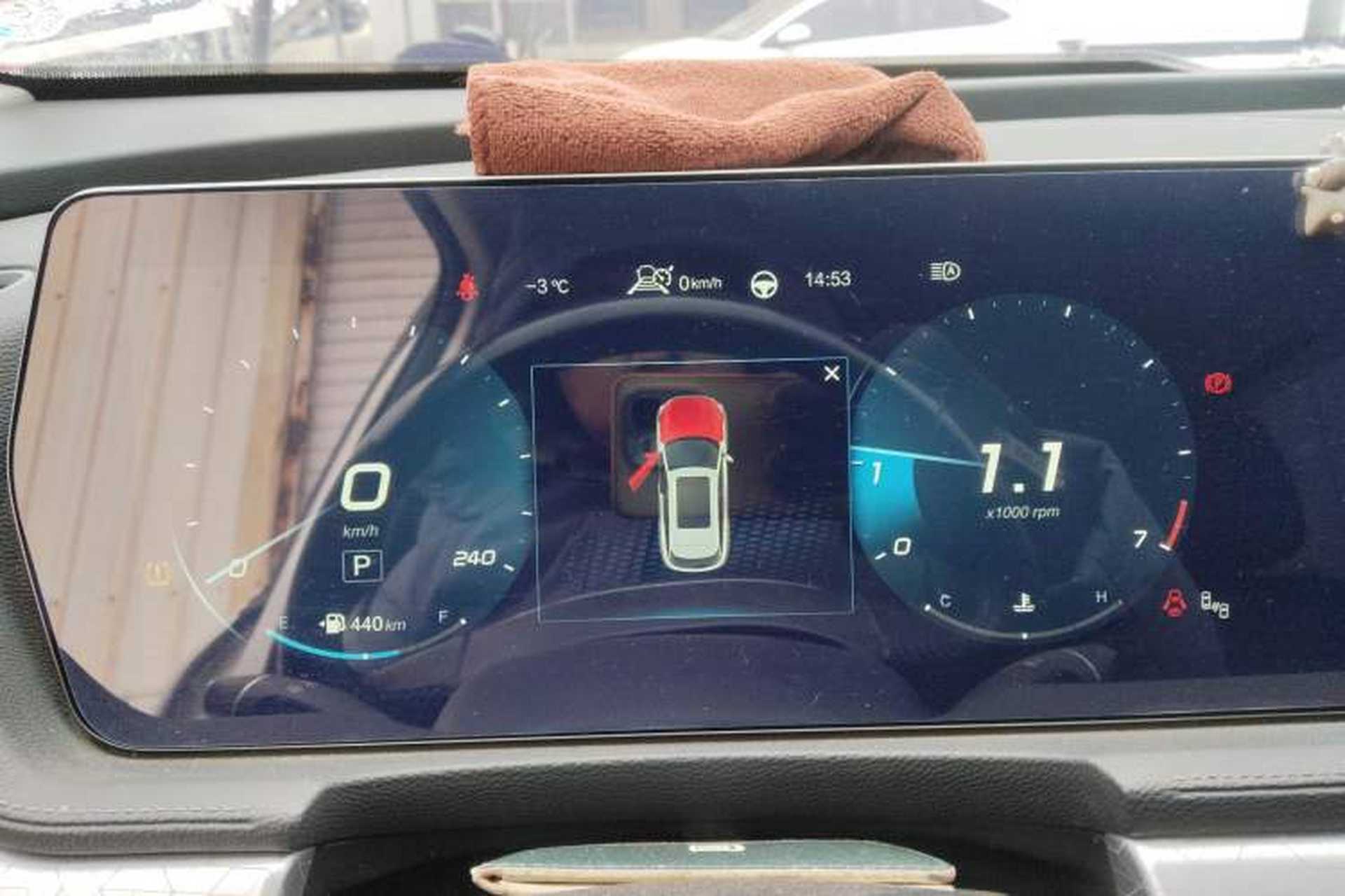 Used BAIC Beijing X7 2022 1.5TD DCT Zhi Ling Edition Instrument Cluster