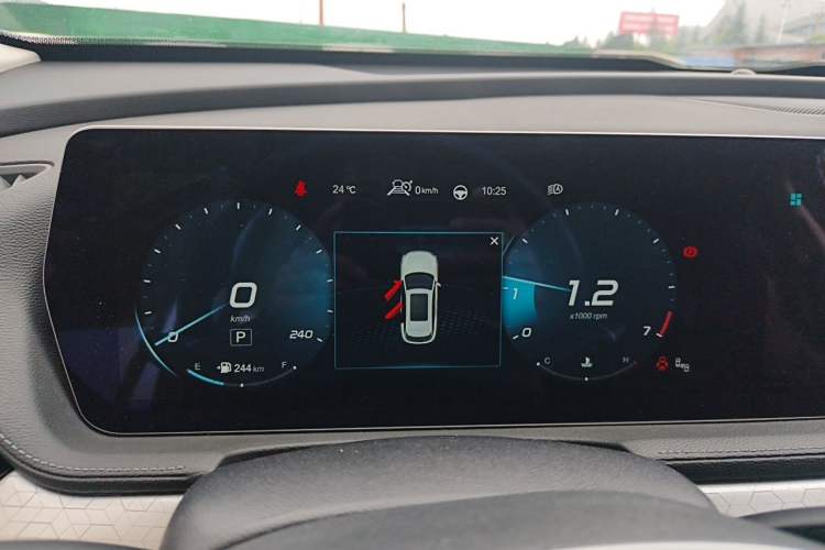 Used BAIC Beijing X7 2022 1.5TD DCT Victory Edition Instrument Cluster