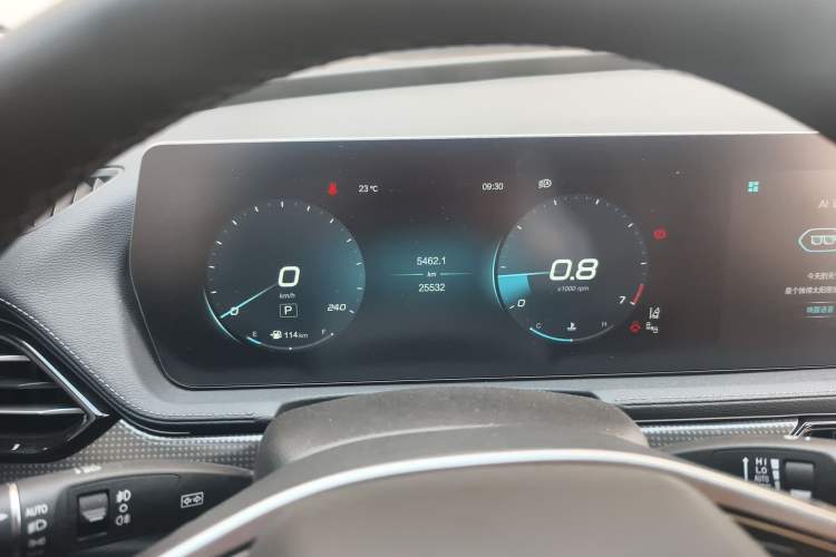 Used BAIC Beijing X7 2022 1.5TD DCT Trendy Edition Instrument Cluster