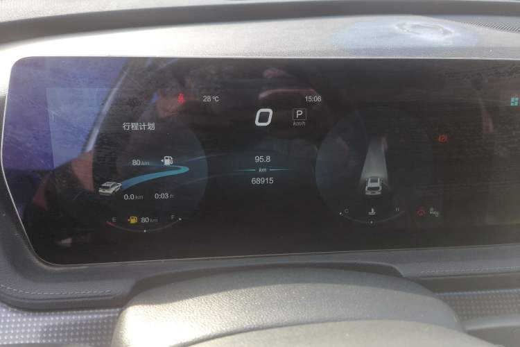 Used BAIC Beijing X7 2022 1.5TD DCT Trendy Edition Instrument Cluster