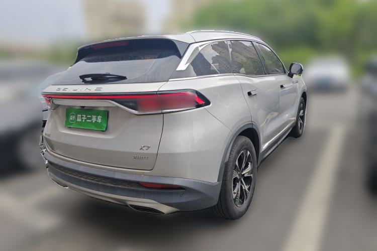 Used BAIC Beijing X7 2022 1.5TD DCT ZhiShang Edition Rear Right 45 Deg