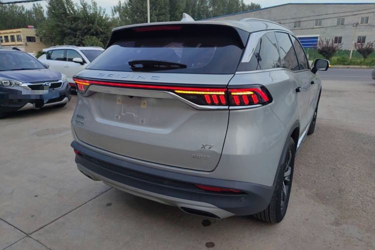 Used BAIC Beijing X7 2022 1.5TD DCT ZhiShang Edition Rear Right 45 Deg