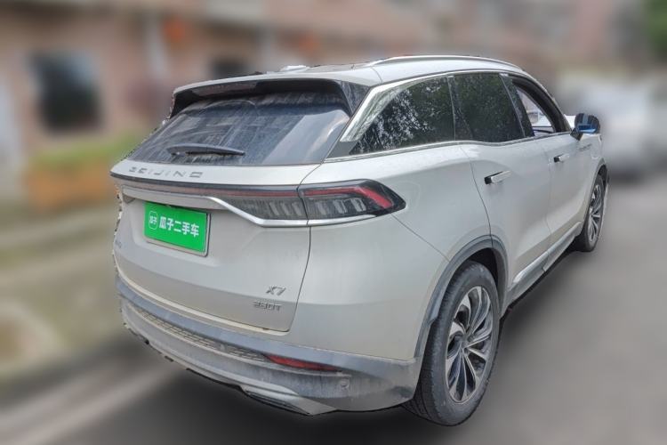 Used BAIC Beijing X7 2022 1.5TD DCT Victory Edition Rear Right 45 Deg