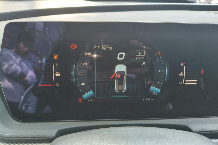 Used BAIC Beijing X7 2022 1.5TD DCT ZhiShang Edition Instrument Cluster