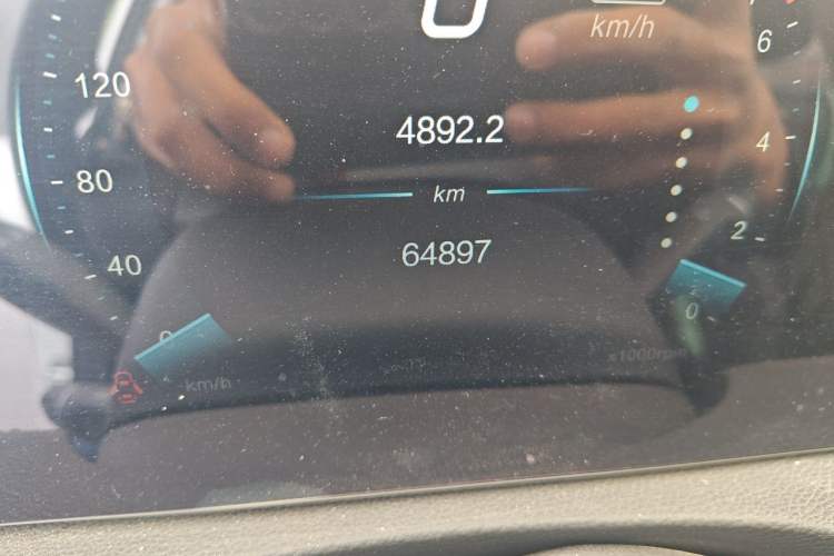 Used BAIC Beijing X7 2022 1.5TD DCT ZhiShang Edition Odometer Close Up