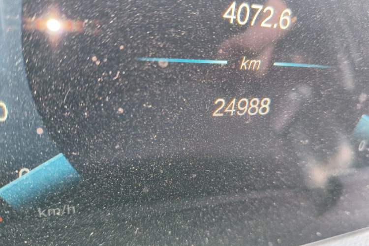 Used BAIC Beijing X7 2022 1.5TD DCT ZhiShang Edition Odometer Close Up
