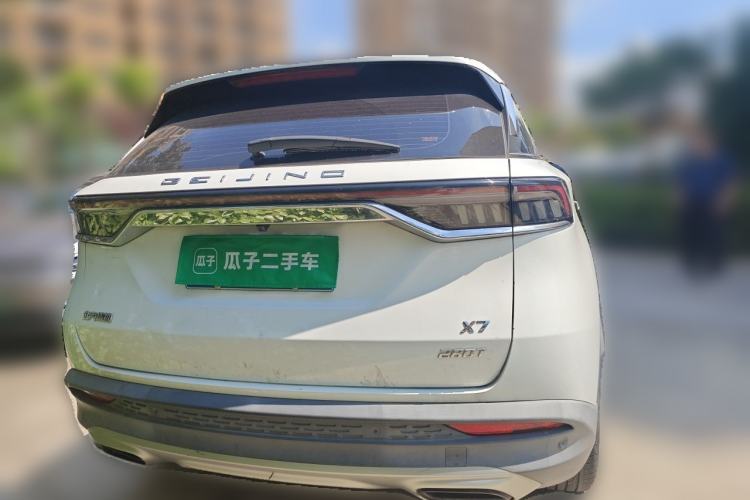 Used BAIC Beijing X7 2022 1.5TD DCT ZhiShang Edition Rear