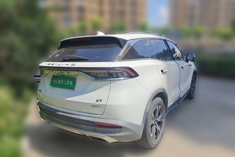 Used BAIC Beijing X7 2022 1.5TD DCT ZhiShang Edition Rear Right 45 Deg