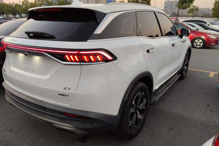Used BAIC Beijing X7 2022 1.5TD DCT ZhiShang Edition Rear Right 45 Deg