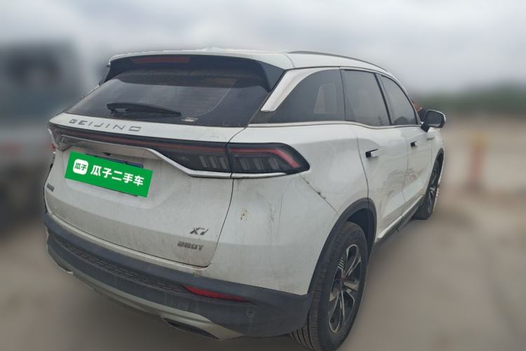 Used BAIC Beijing X7 2022 1.5TD DCT ZhiShang Edition Rear Right 45 Deg