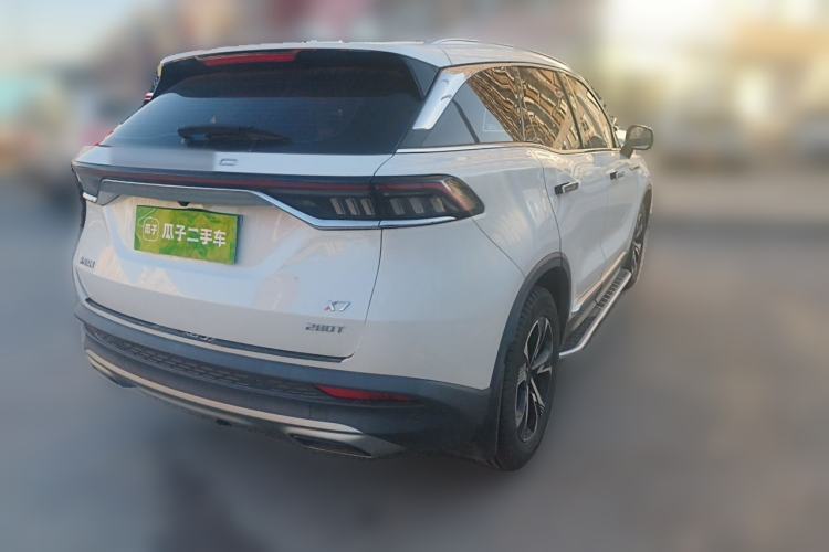 Used BAIC Beijing X7 2022 1.5TD DCT ZhiShang Edition Rear Right 45 Deg