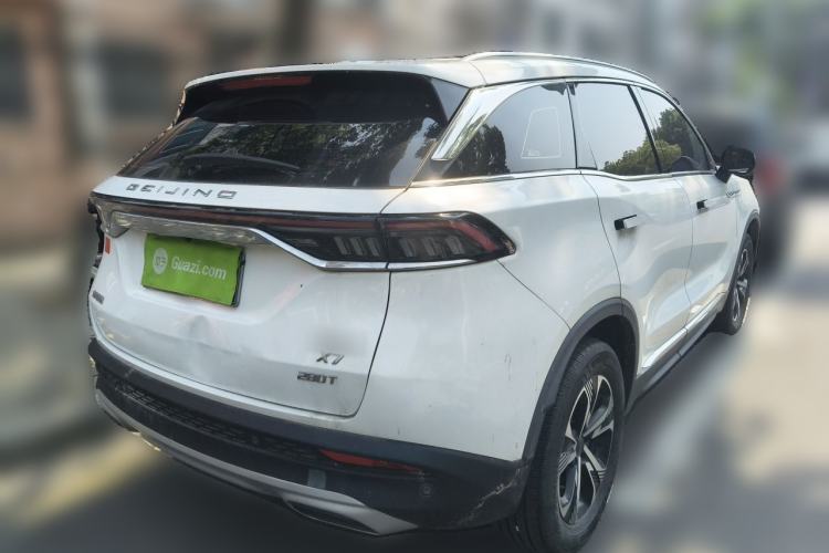 Used BAIC Beijing X7 2022 1.5TD DCT ZhiShang Edition Rear Right 45 Deg