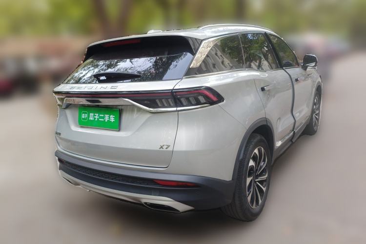 Used BAIC Beijing X7 2022 1.5TD DCT Trendy Edition Rear Right 45 Deg