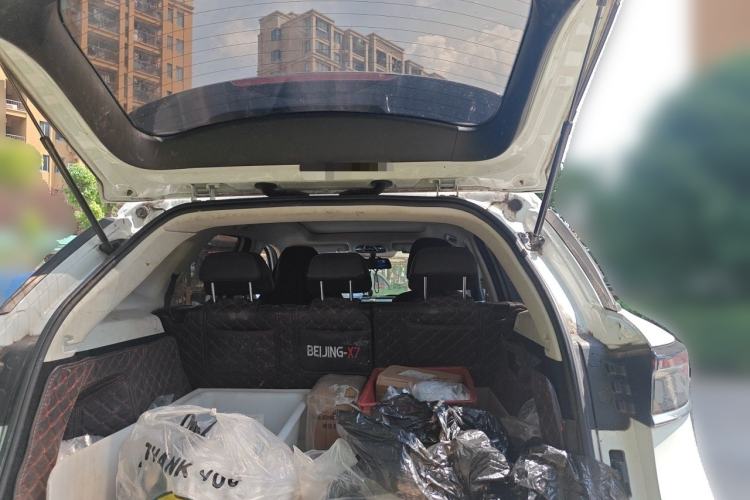 Used BAIC Beijing X7 2022 1.5TD DCT ZhiShang Edition Trunk