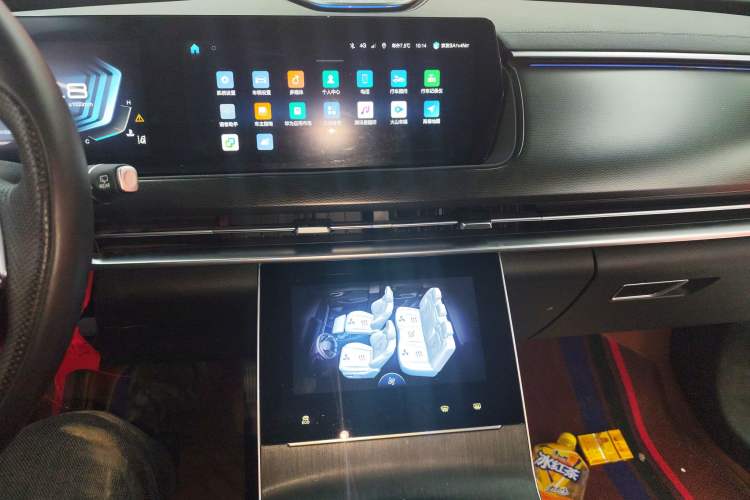 Used BAIC Beijing X7 2023 1.5TD DCT Prestige+ Edition Audio And AC Panel