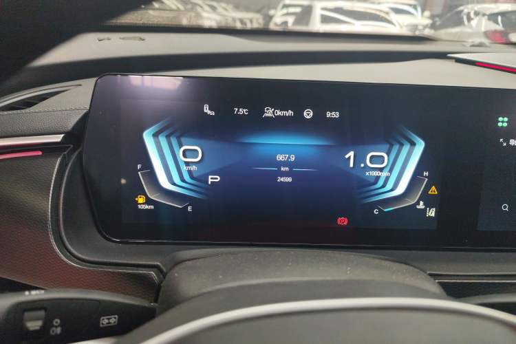 Used BAIC Beijing X7 2023 1.5TD DCT Prestige+ Edition Instrument Cluster
