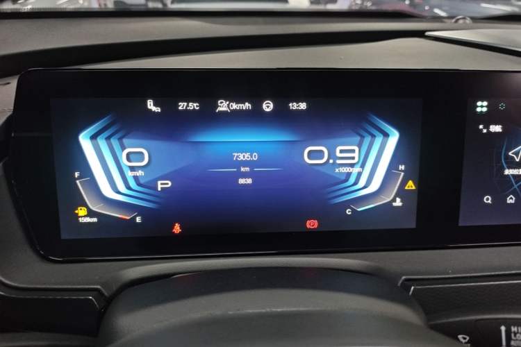 Used BAIC Beijing X7 2023 1.5TD DCT Super Enjoyment+ Version Instrument Cluster