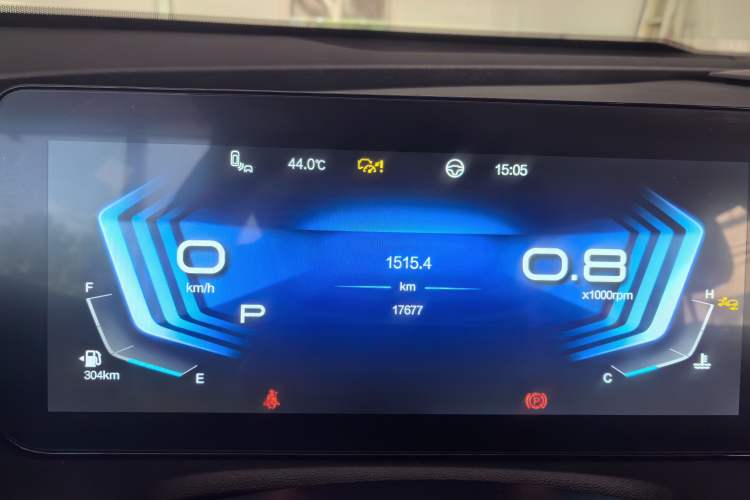 Used BAIC Beijing X7 2023 1.5TD DCT Super Enjoyment+ Version Instrument Cluster