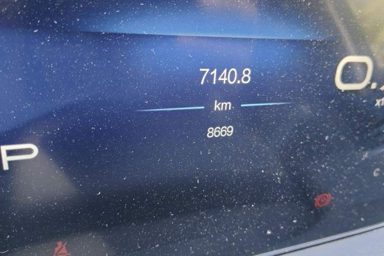Used BAIC Beijing X7 2023 1.5TD DCT Super Enjoyment+ Version Odometer Close Up