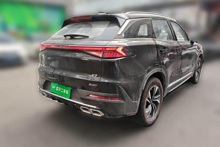 Used BAIC Beijing X7 2023 1.5TD DCT Premium+ Edition Rear Right 45 Deg