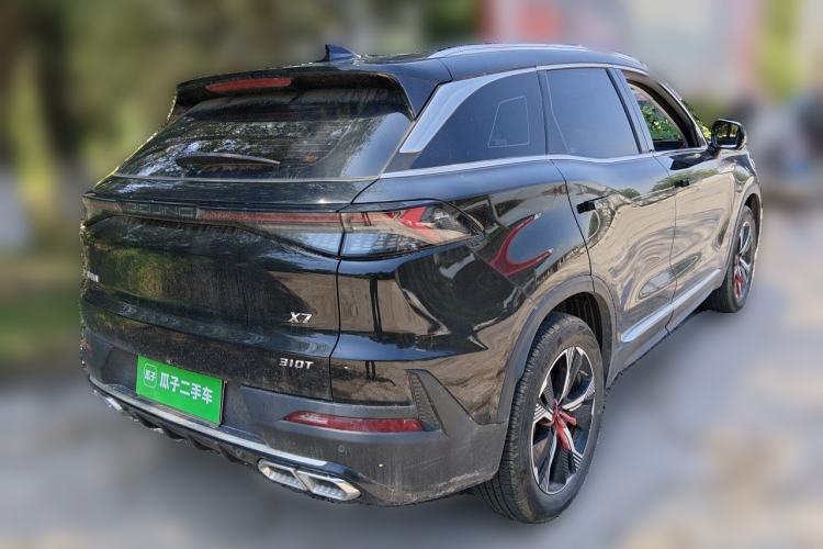 Used BAIC Beijing X7 2023 1.5TD DCT Super Enjoyment+ Version Rear Right 45 Deg