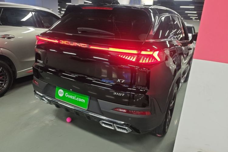 Used BAIC Beijing X7 2023 1.5TD DCT Super Enjoyment+ Version Rear Right 45 Deg