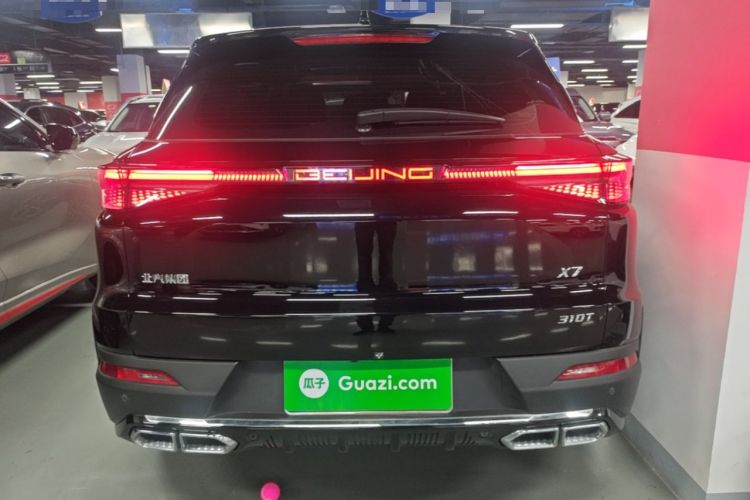 Used BAIC Beijing X7 2023 1.5TD DCT Super Enjoyment+ Version Rear